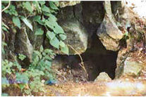 
 The secret cave where William Branham used to go pray